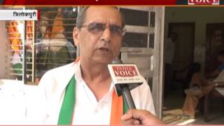 Watch INDIA VOICE correspondent talk with congress candidate ajit singh ward- no 35 E Video