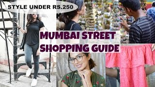 Watch Complete Guide to Street Shopping in Mumbai! Haul under Rs.250 Video