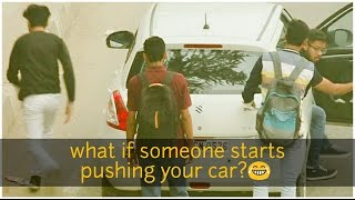 Watch PUSHING CAR PRANK | PRANKS IN INDIA | PhrankTV 2016 Video