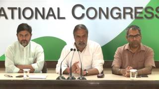 Watch AICC Press Briefing By Anand Sharma at Congress HQ, May 1, 2017 Video