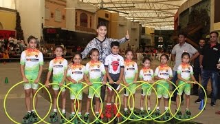 Watch Urvashi Rautela At The Grand Event Of Roller Skating and Hoola Hoop || Latest Bollywood 2017 Video