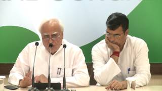 Watch AICC Press Briefing by Kapil Sibal at Congress HQ, May 5, 2017 Video
