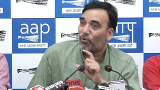 Watch Aap Delhi Convener Gopal Rai & Aap Mla Somnath Bharti Briefs Media on EVM Tampering Video