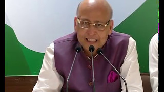Watch AICC Press Briefing By Abhishek Singhvi at Congress HQ, May 12, 2017 Video