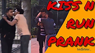 Watch KISS & RUN PRANK (returns) by VIKAS | PRANKS IN INDIA | 2017 Video