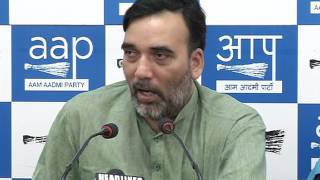 Watch Aap Press Brief by Delhi Convenor Gopal Rai on the Launch of "Mera Booth Sabse Majboot" Video