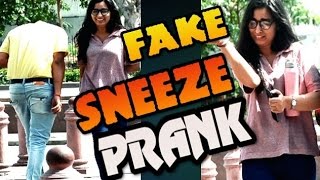 Watch April fool Sneeze prank on girls gone wrong ft  Madnesspranks 2017 Video