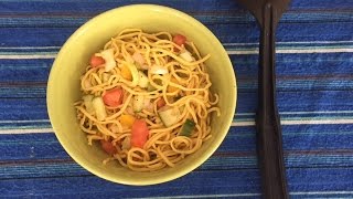 Watch Quick Easy Noodles Bowl Recipe | Better Than Maggi Homemade Noodles Recipe Video