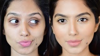 Watch BEST WAY TO COVER DARK CIRCLES! NO CAKE FACE+NO CREASING Video