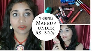 Watch Best Affordable Lip Products in India under Rs. 200/- | Where to Buy Affordable makeup online Video