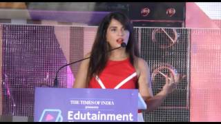 Watch Richa Chadda at 5th Edition of The Edutainment Show 2017 Video