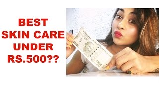 Watch BEST SKIN CARE PRODUCTS UNDER RS 500|AFFORDABLE SKIN CARE PRODUCTS| Video
