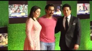 Watch Aamir Khan, Ranveer Singh, Bachchan's & Many Bollywood Stars At Sachin A Billion Dreams Premiere Video