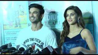 Watch Kriti Sanon Sushant Singh And Rajput Irrfan Khan At Hindi Medium Success Party Part 2 Video