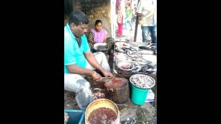 Watch Fresh fish street food, Pune, India Video