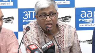 Watch Aap Press brief on "Jumla Sarkar ke teen Saal" Video