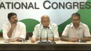 Watch AICC Press Briefing By Shri Dr. Abhishek Singhvi at Congress HQ, June 1, 2017 Video