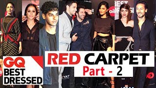Watch GQ Best Dressed 2017 Party | RED CARPET Part 2 | Sidharth, Varun Dhawan, Shraddha, Shruti, Tiger Video