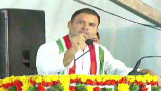 Watch Congress VP Rahul Gandhi's public meeting at Sangareddy, Telangana Video