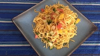 Watch Masala Noodles Bowl Recipe Hindi | Homemade Easy Noodles recipe Video