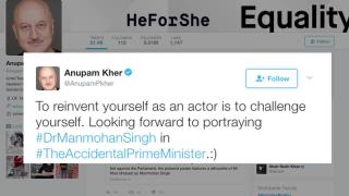 Watch Accidental PM-Anupam Kher as Manmohan Singh Video