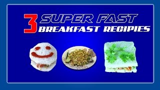 Watch 3 super fast tasty Breakfast | INDIAN DESI JAYKA KITCHEN RECIPIES Video