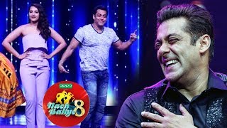 Watch Salman Khan MOCKS His Own Dancing Skills On Nach Baliye 8 Video