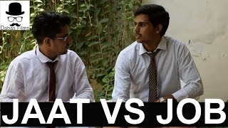 Watch JAAT VS JOB (FUNNY INTERVIEW) | DABAS FILMS | FUNNY HARIYANVI VINES Video