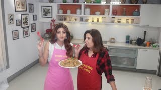 Watch Onlocation: Shilpa Shetty & Farah Khan Cooking Food Eid Special Episode For Wellness Channel Video