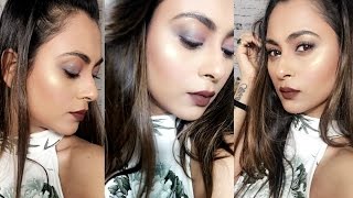 Watch EYE MAKEUP TUTORIAL| FULL FACE MAKEUP LOOK| SMOKEY EYE Video