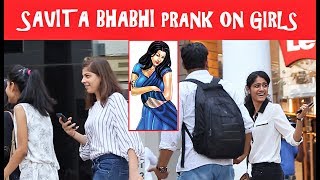 Watch Calling CUTE Girls "SAVITA BHABHI" Prank (Pranks In INDIA 2017) Video