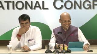 Watch AICC Press Briefing By Abhishek Manu Singhvi at Congress HQ, June 7, 2017 Video