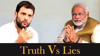 Watch 3 Years Complete Failure of Modi Govt. : Truth Vs Lies Video