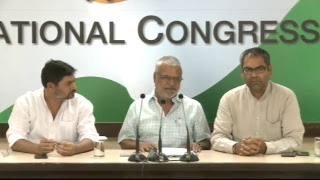 Watch AICC Press Briefing By Dr. C. P. Joshi at Congress HQ, June 12, 2017 Video