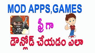 Watch How to download mod games Very Easy Way | Telugu Tech Tuts Video