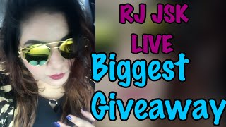 Watch BIGGEST GIVEAWAY + RJ JSuper Kaur Video