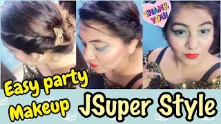 Watch Tutorial - Indian Wedding Guest Makeup Look | Beginner GRWM | JSuper Kaur Video