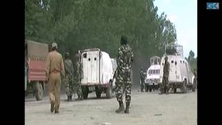 Watch High Alert Sounded in Qazigund After Inputs of Militant Attack Video