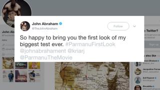 Watch John Abraham First look | Parmanu-The Story Of Pokhran Video