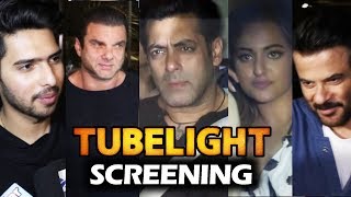 Watch Tubelight Movie Screening | Salman Khan, Sohail, Anil Kapoor, Sonakshi Video