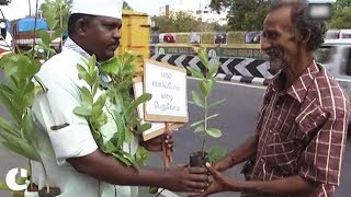 Watch This Man Has Been Distributing Free Plants to People of Tamil Nadu for the Last Four Years Video