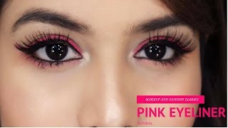 Watch PINK EYELINER TUTORIAL Video
