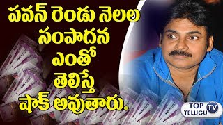 Watch à°ªà°µà°¨à± à°•à°³à±à°¯à°¾à°£à± à°°à±†à°‚à°¡à± à°¨à±†à°²à°² à°¸à°‚à°ªà°¾à°¦à°¨ à°Žà°‚à°¤à±‹ à°¤à±†à°²à°¿à°¸à±à°¤à±‡ à°®à±€à°°à± à°·à°¾à°•à± à°…à°µà±à°¤à°¾à°°à±| pawan kalyan's two months income i Video