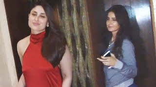 Watch Kareena Kapoor And Katrina Kaif At Manish Malhotra's Bash 2017 Video