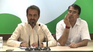 Watch AICC Press Briefing By Shaktisinh Gohil at Congress HQ, June 27, 2017 Video
