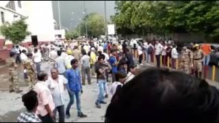 Watch Breaking News - Dozen of People Died At Rithala Metro Station Delhi due to Rain Water Electric Current Shock Video