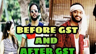 Watch People Before and After GST Bill Video