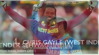 Watch Double Centuries in ODI Video