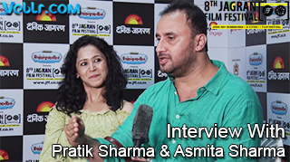 Watch Exclusive Interview With Pratik Sharma & Asmita Sharma At 8th Jagran Film Festival 2017 Video