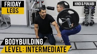 Watch FRIDAY: Complete Legs & Calves Workout! (Hindi / Punjabi) Video